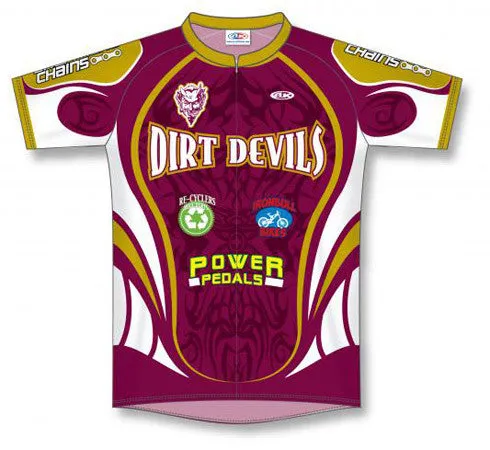 Athletic Knit Custom Cycling Jersey Design 1514