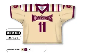 Athletic Knit Custom Sublimated Lacrosse Jersey Design 1218