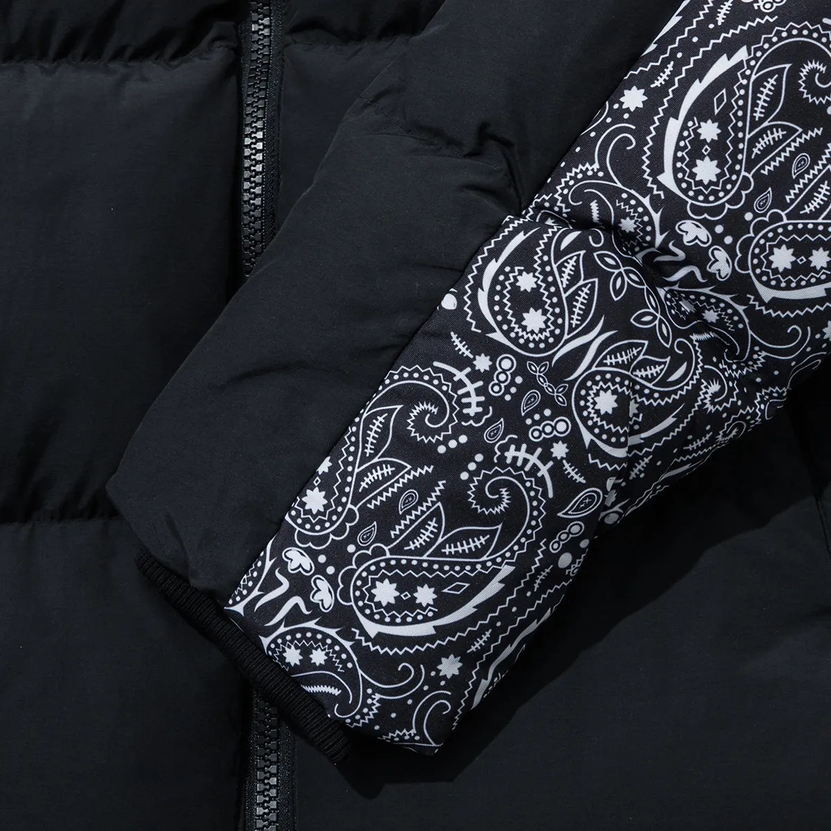 NEW ERA PUFFER GOOSE BLACK DOWN JACKET