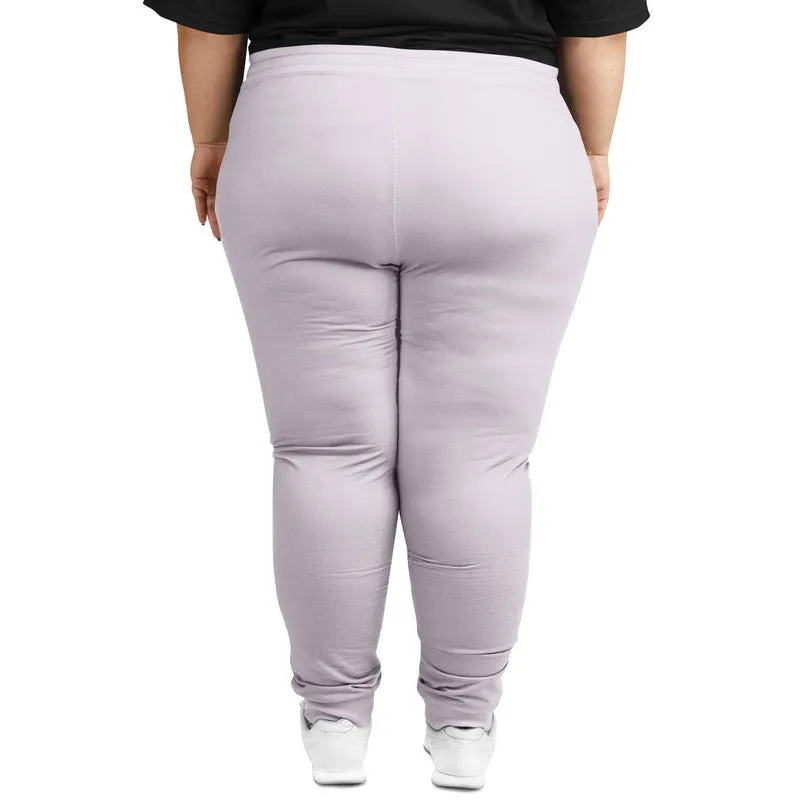 Pale Purple Joggers | Unisex | with PLUS sizes | Bright Pale Purple | C5M10Y0K0