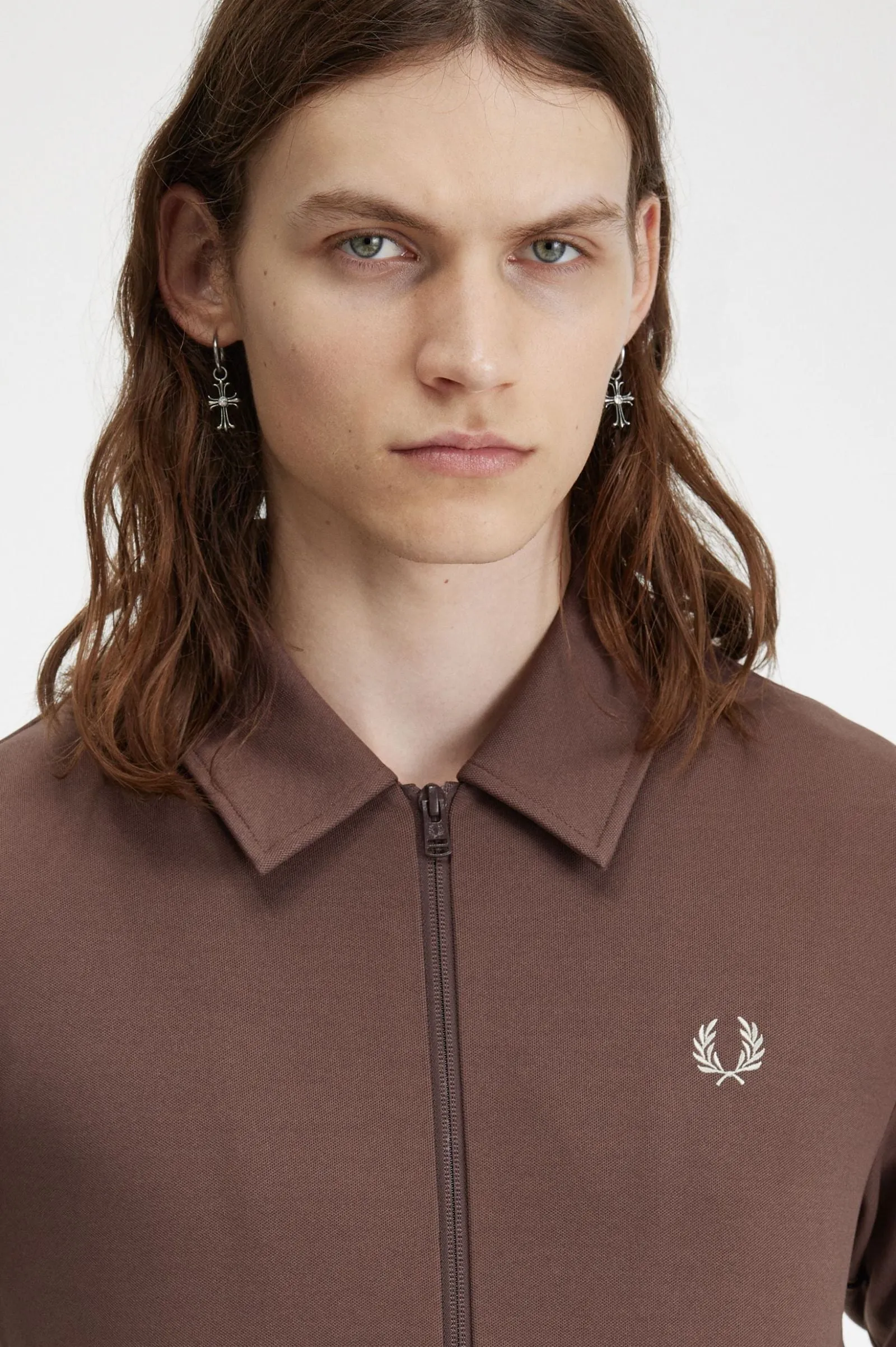 TAPE DETAIL COLLARED TRACK JKT