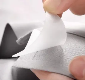 Thick PVC Triangle Shirt Collar Shaper – Anti-Warp, No-Curl Collar Extenders for a Perfectly Crisp Look